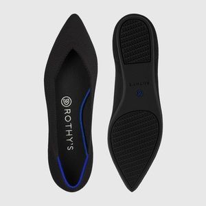 Rothy’s Black Solid Flats